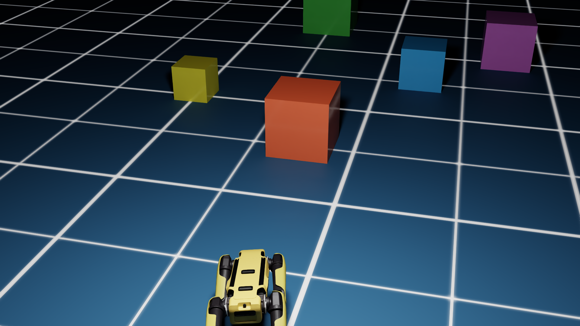 Spot facing obstacle course